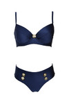 name} SWIMWEAR Two-piece swimsuit in dark blue