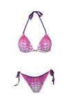 name} SWIMWEAR Two-Piece Swimsuit Purple Sunset