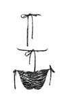 name} SWIMWEAR Luxury Swimwear Silver Mystique with Metallic Shine