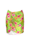 name} BEACHWEAR Short Beach Skirt Island Blossom with Front Tie