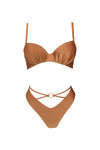 name} Дамски бански Amber Luxe – Бански костюм от две части с твърди чашки и кристален акцент