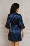 name} Халати  Сатенен халат Midnight Elegance Deluxe с подарък скрънчи