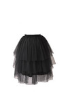 name} Ladies clothing Black Tulle Skirt Bella Dona with Ruffles