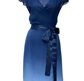 Blue Ombre Beach Dress