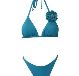 Луксозен дамски бански костюм Gentle Grace Soft в тъмно тюркоазено