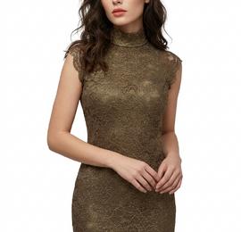 Къса луксозна рокля Éclat Doré